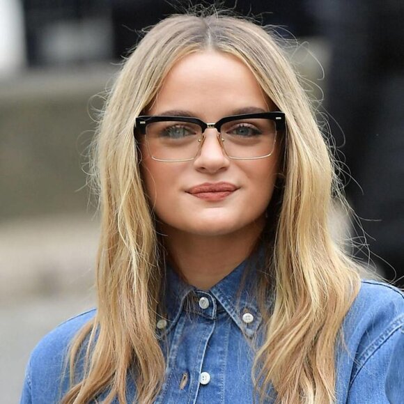 Miu Miu MU10ZS 1AB08N Sunglasses Black Browline Frame - Picture 4 of 11